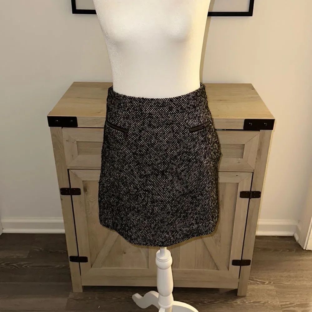 The Limited Tweed Skirt